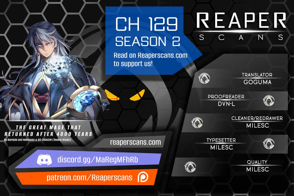 Read The Archmage Returns After 4000 Years chapter 129 image 0 on Lezhin