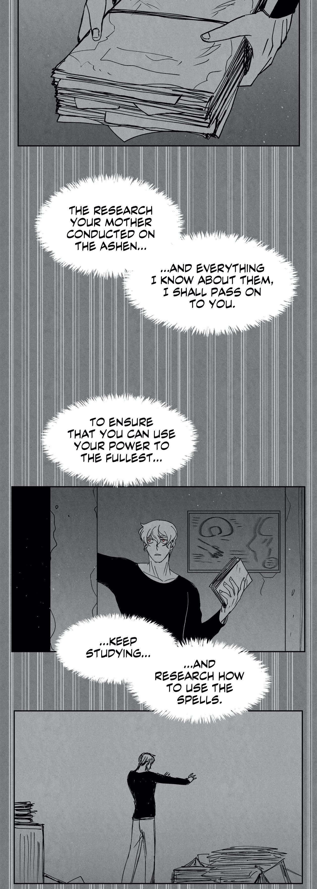 Read The Ashen Snowfield chapter 78 image 24 on Lezhin