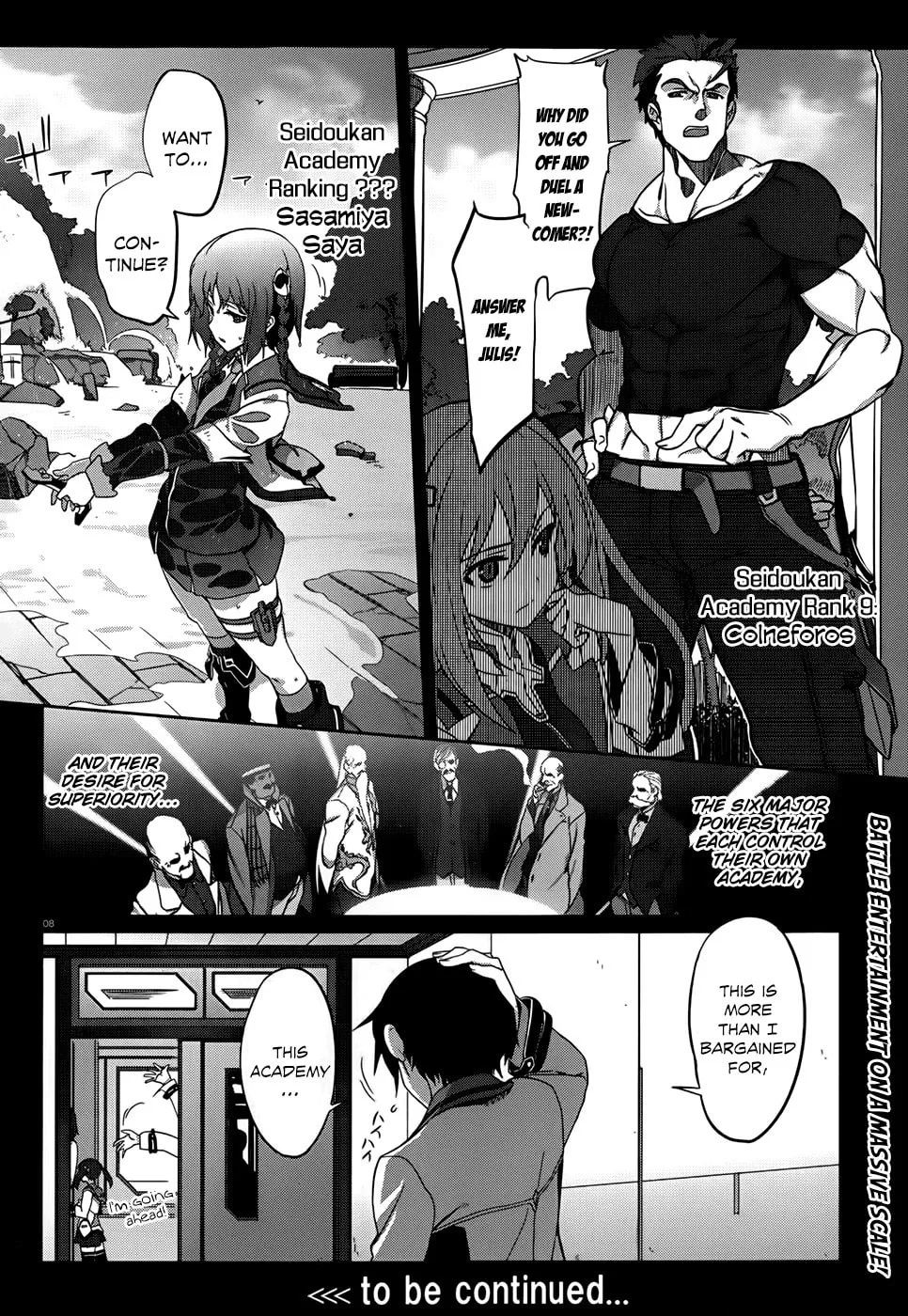 Read The Asterisk War chapter 0 image 6 on Lezhin