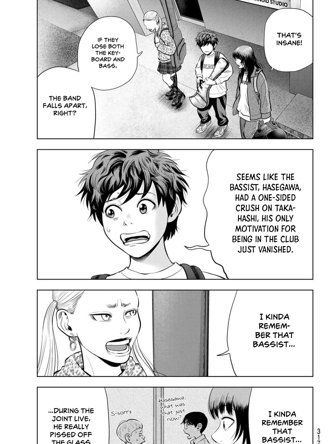 Read THE BAND chapter 12 image 44 on Lezhin