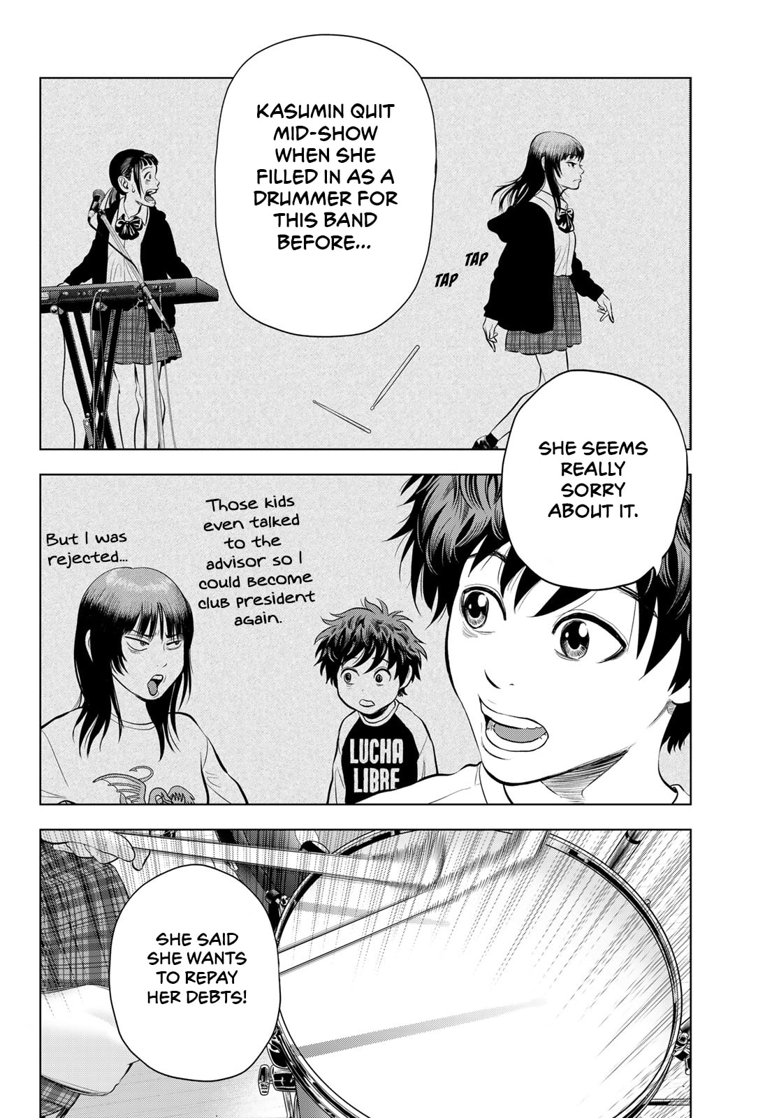 Read THE BAND chapter 13 image 8 on Lezhin