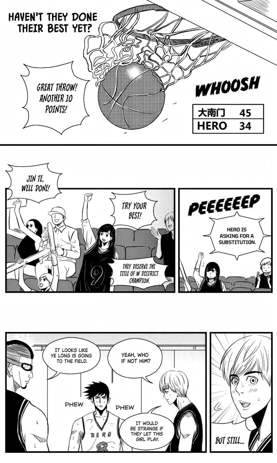 The Basketball Girl Chapter 81 page 11 - 