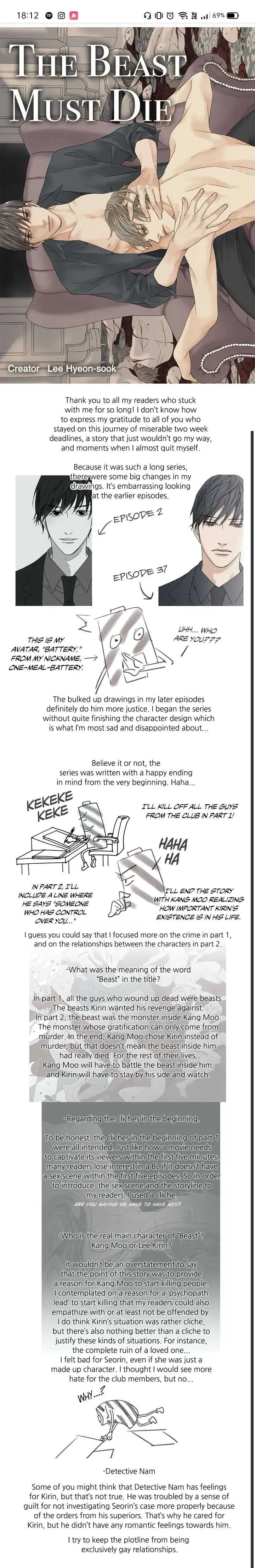 The Beast Must Die Chapter 60.33 page 2 - 