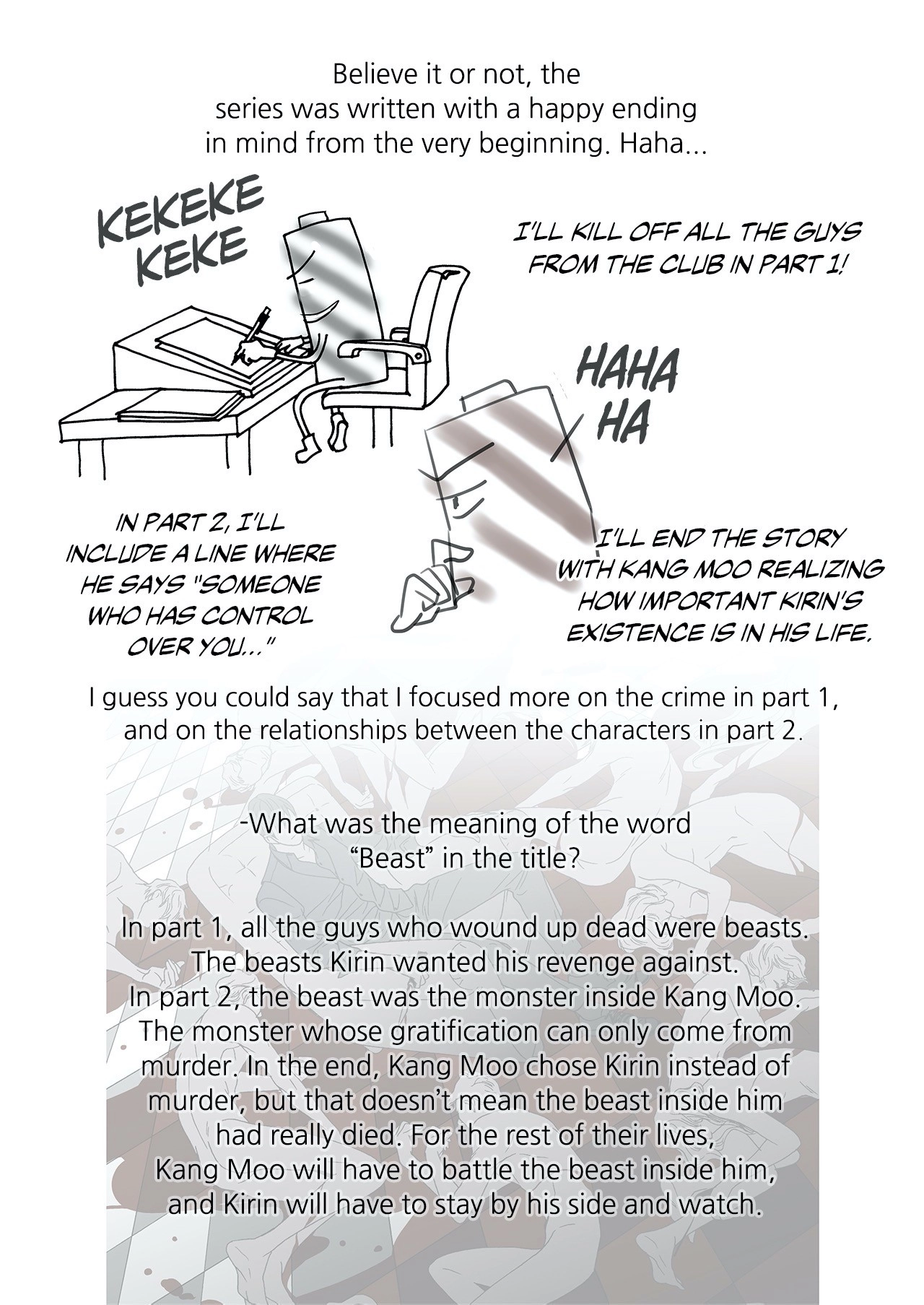 Read The Beast Must Die chapter 61 image 2 on Lezhin