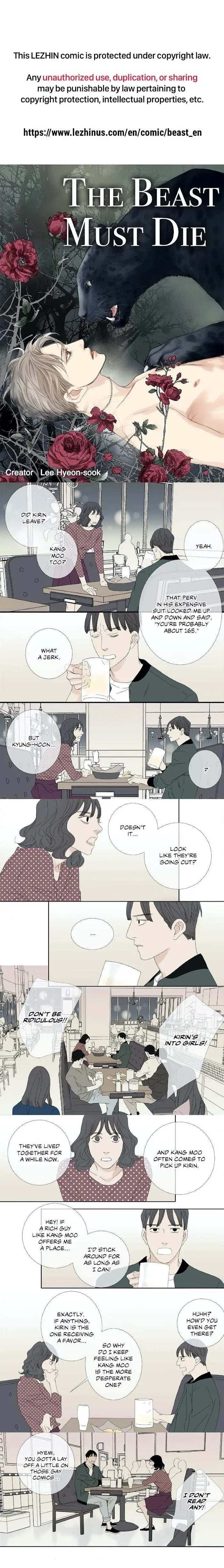 Read The Beast Must Die chapter 75 image 1 on Lezhin