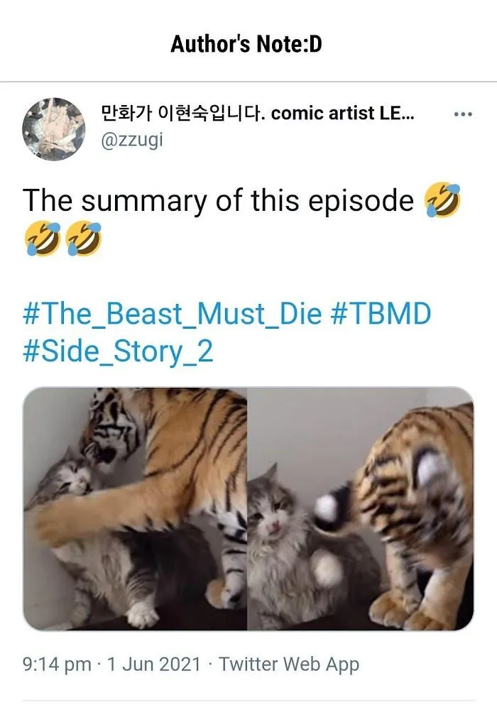 Read The Beast Must Die chapter 76 image 6 on Lezhin