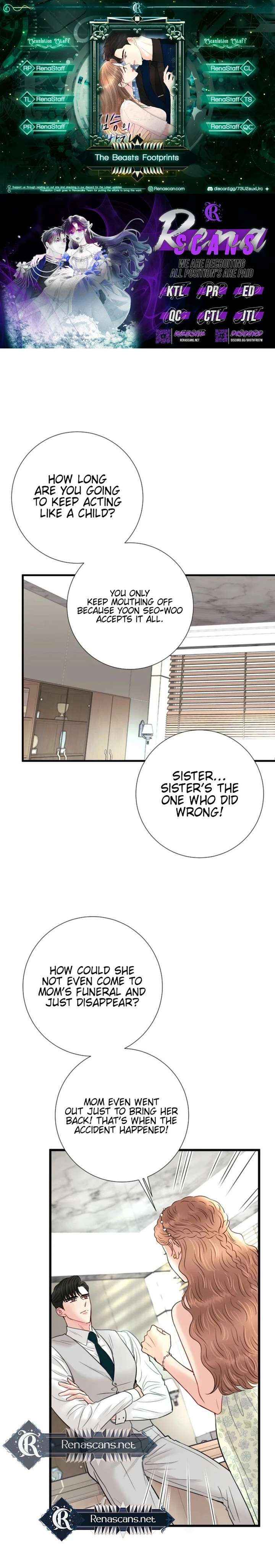 Read The Beast’s Footprints chapter 19 image 1 on Lezhin