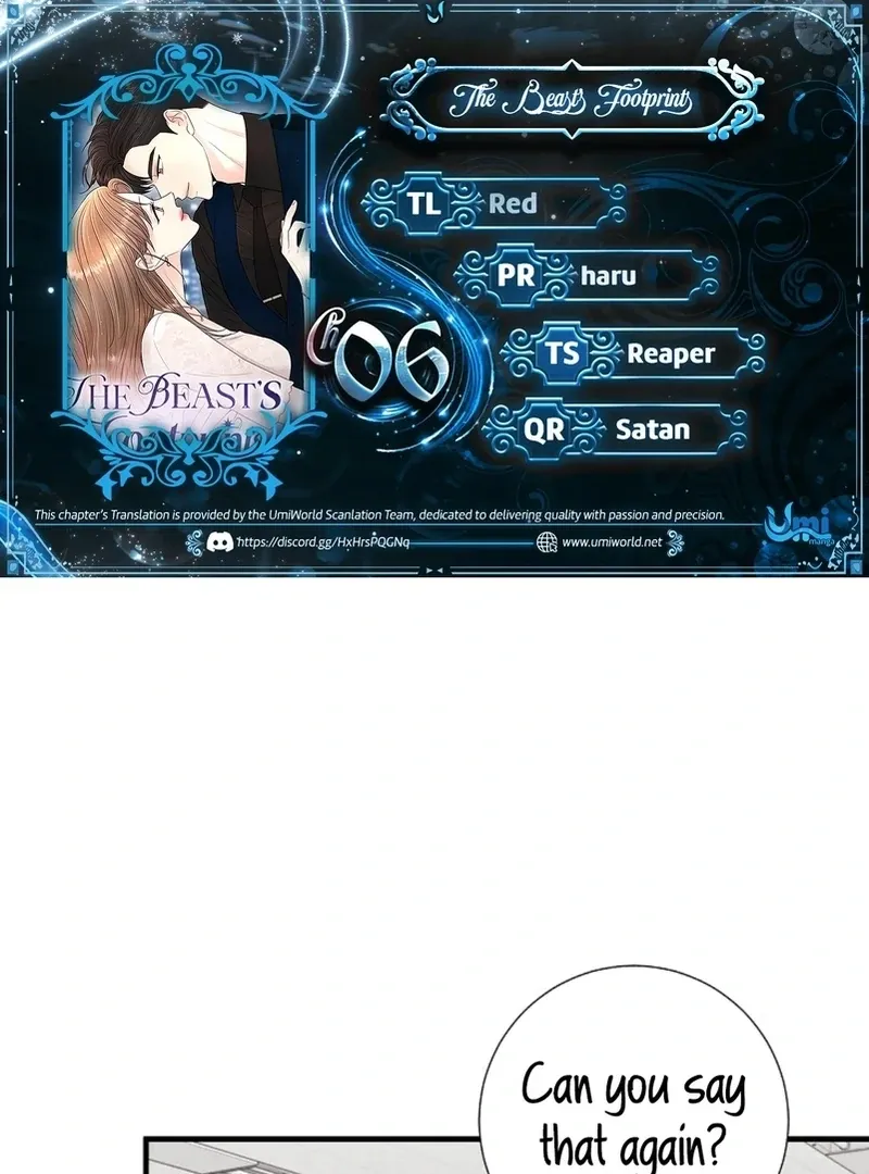 Read The Beast’s Footprints chapter 6 image 1 on Lezhin