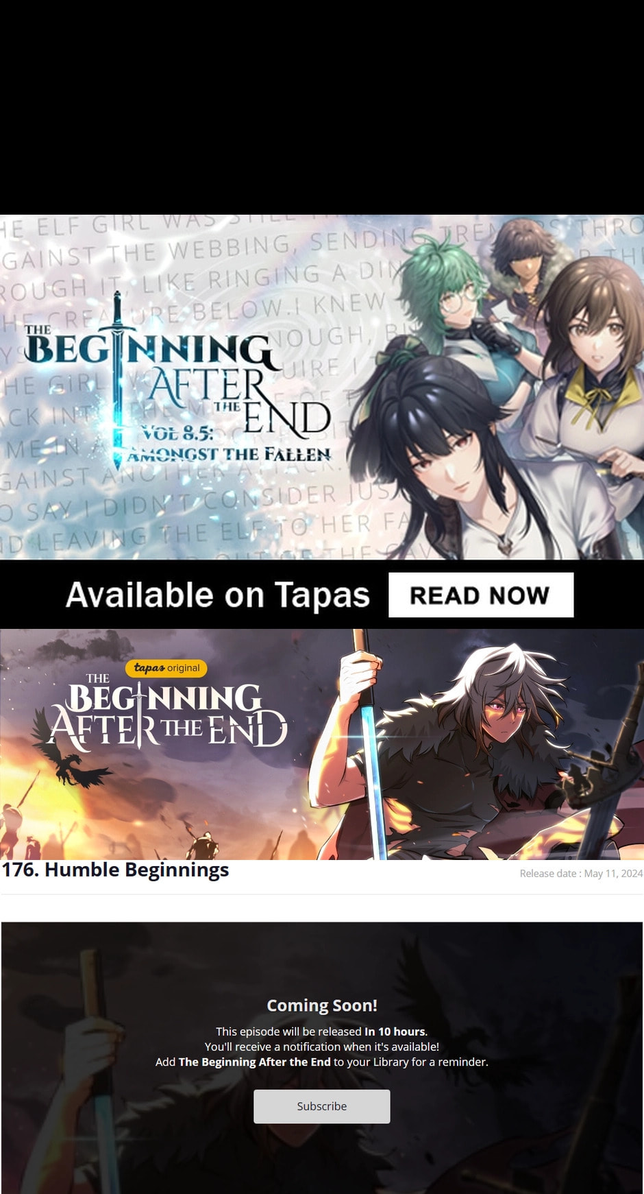 The Beginning After the End Chapter 176.6 page 11 - 