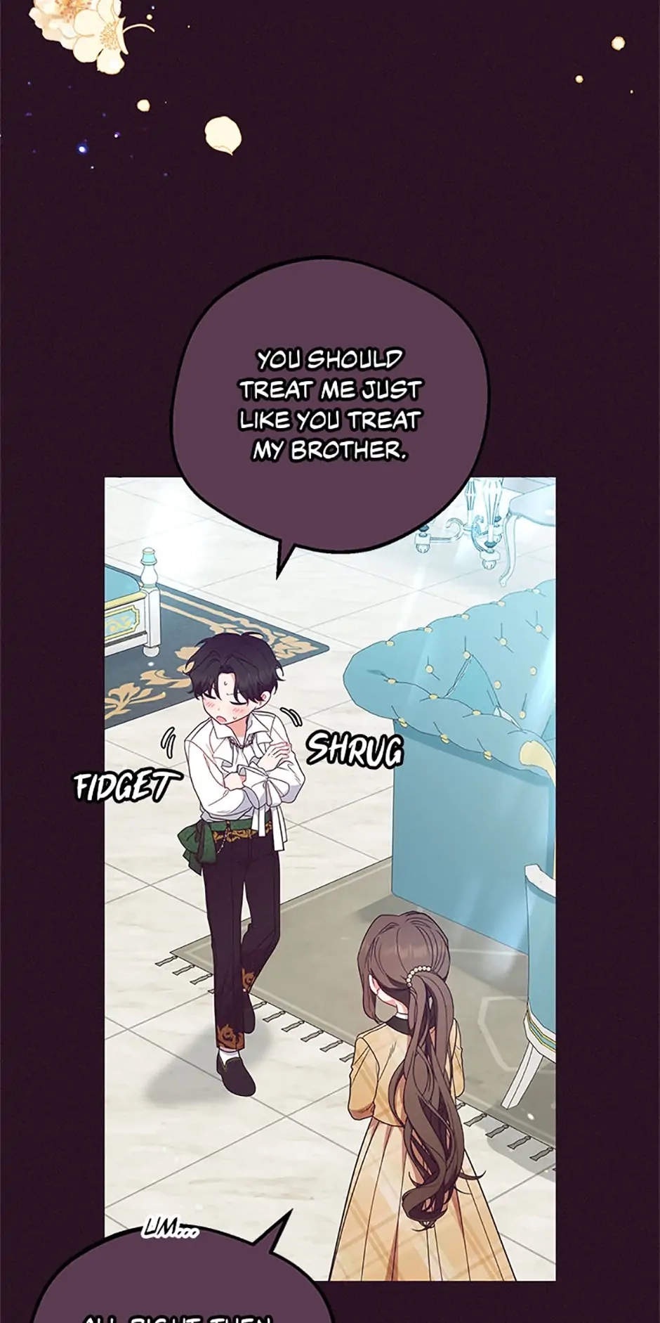 Read The Beloved Bashful Villainess chapter 31 image 1 on Lezhin