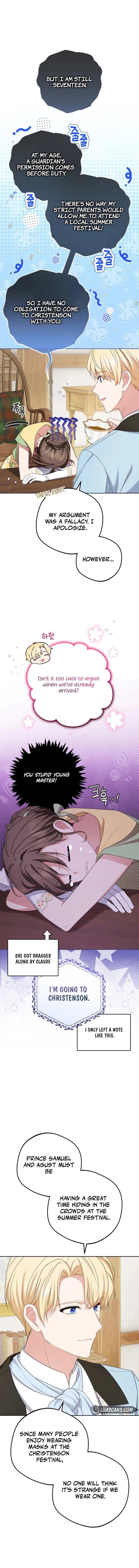Read The Beloved Bashful Villainess chapter 76 image 1 on Lezhin