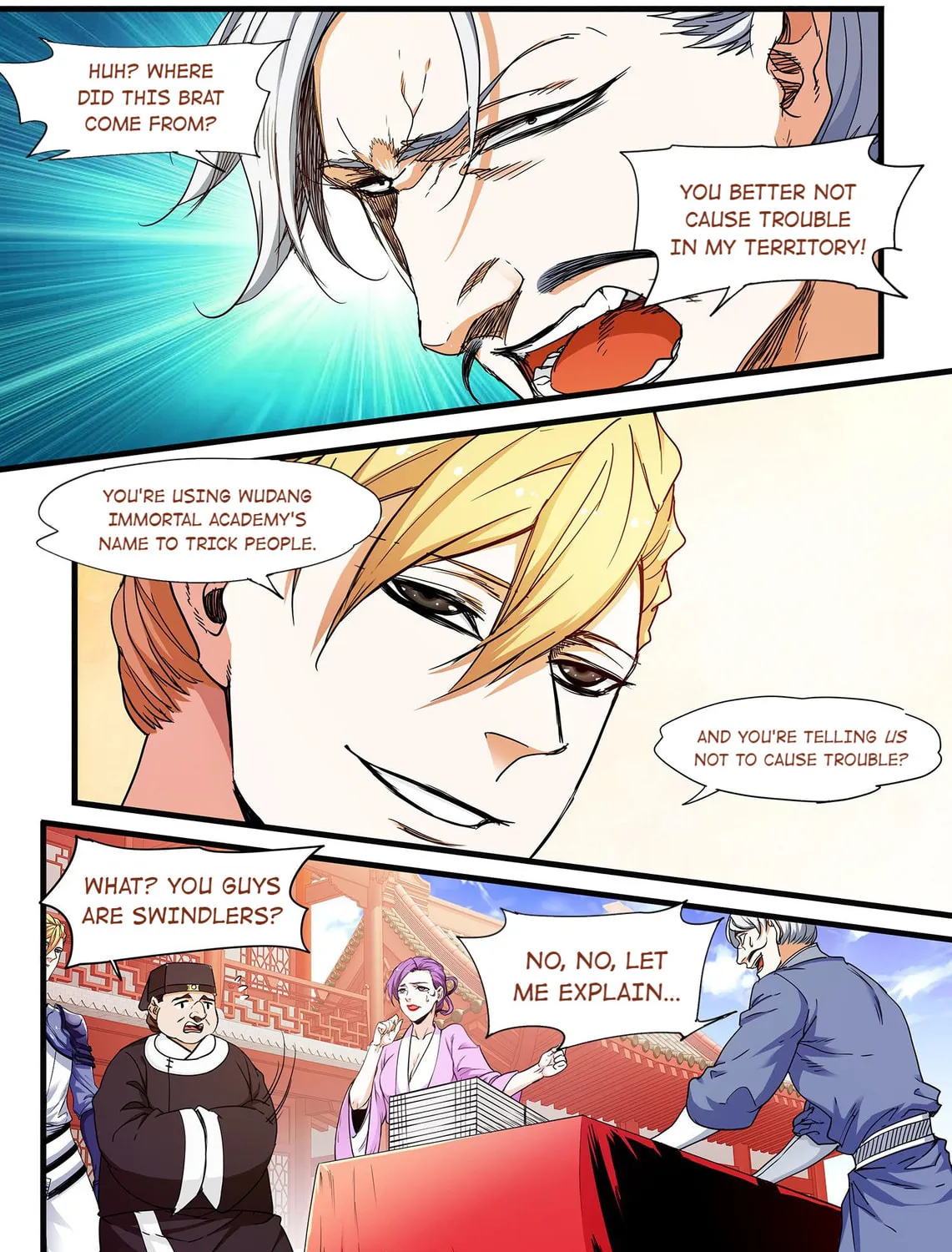 The Best Immortal Hero Academy (Colored) Chapter 45 page 4 - 