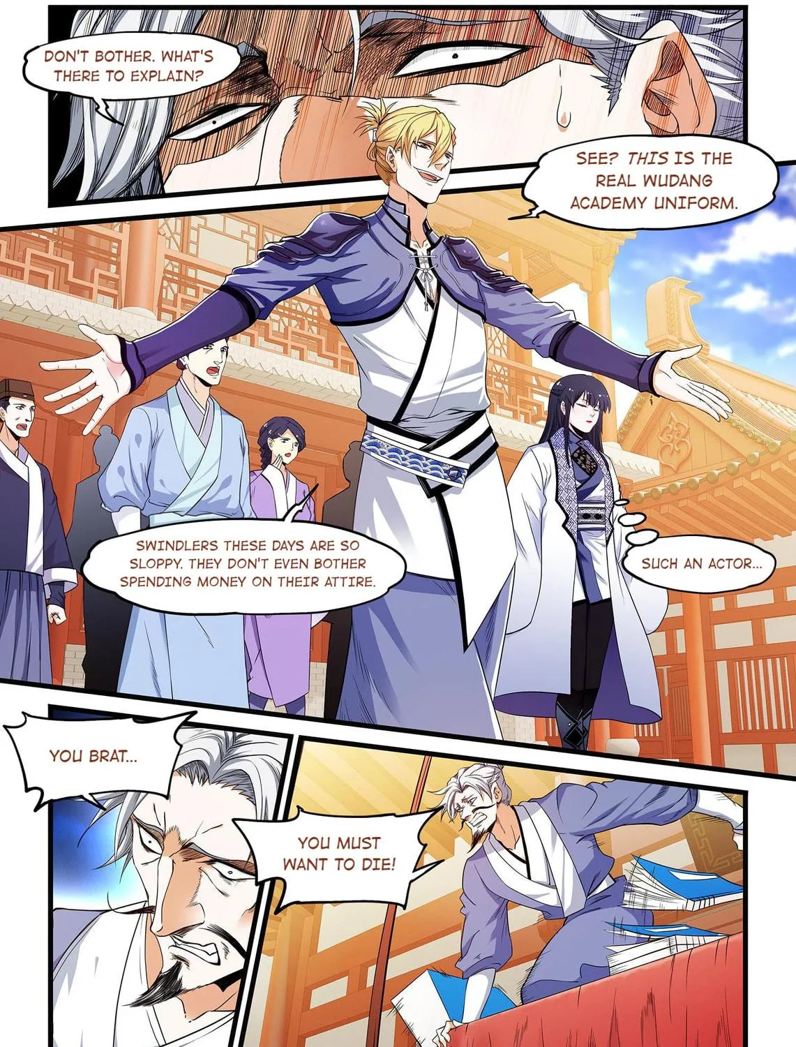 The Best Immortal Hero Academy (Colored) Chapter 45 page 6 - 