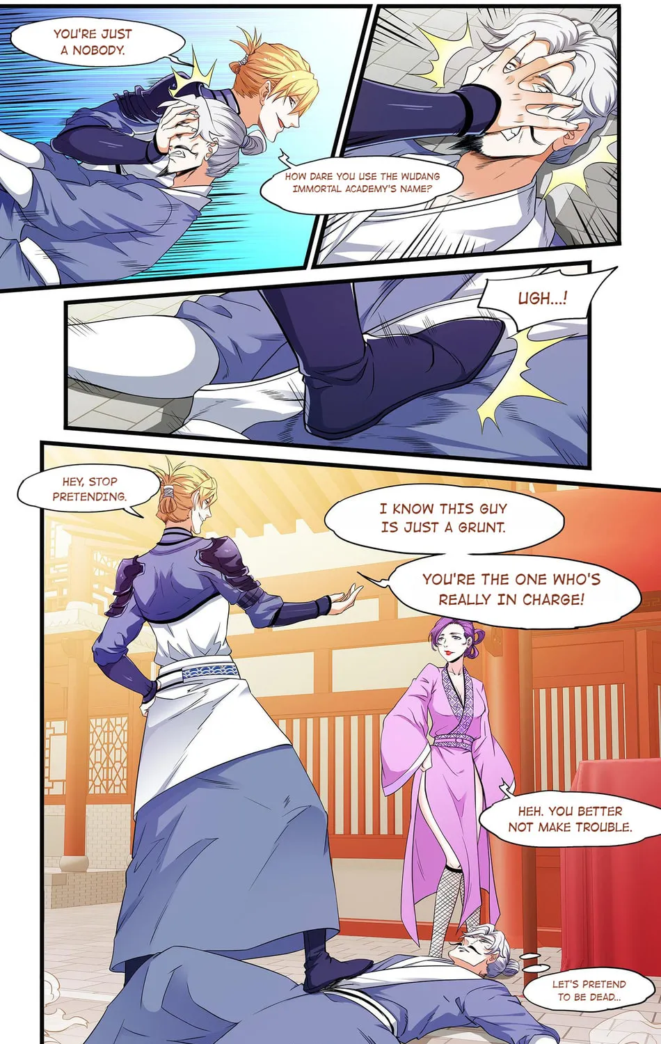 The Best Immortal Hero Academy (Colored) Chapter 45 page 8 - 