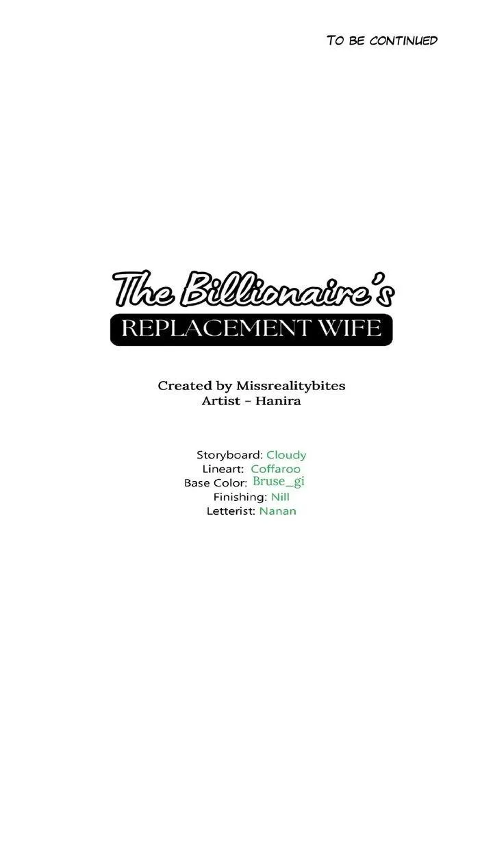 The Billionaire’s Replacement Wife Chapter 83 page 65 - 
