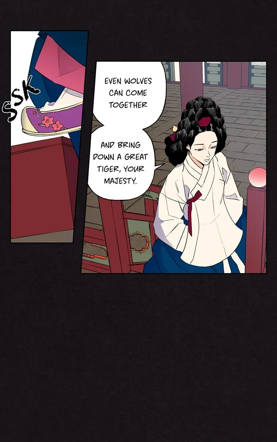 The Blue Guardian of the Princess Chapter 27 page 18 - 