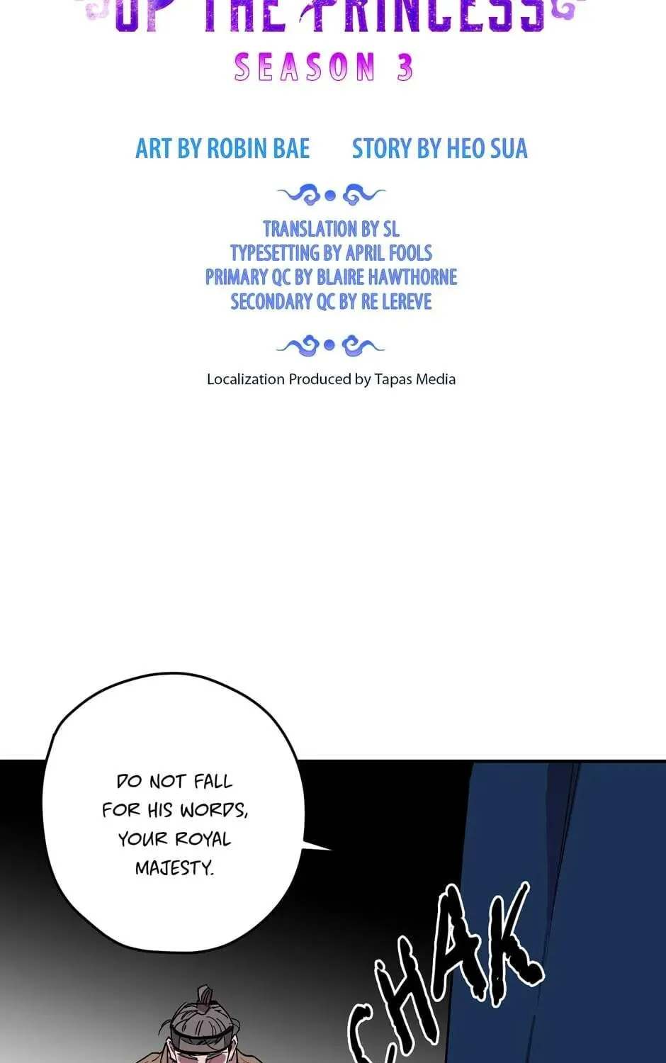 The Blue Guardian of the Princess Chapter 83 page 8 - 