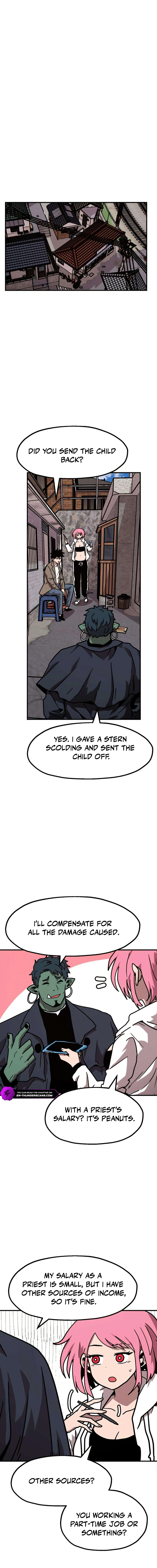 Read The Boss Is Too Strong chapter 13 image 8 on Lezhin