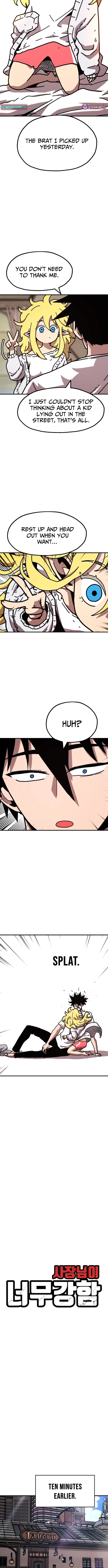 Read The Boss Is Too Strong chapter 3 image 4 on Lezhin