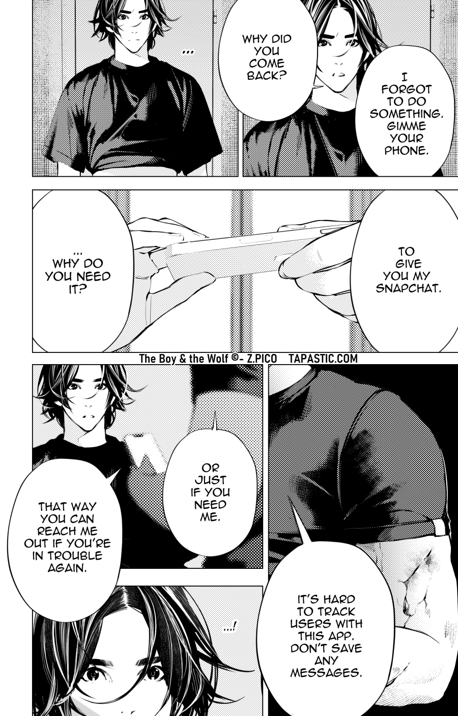 The Boy And The Wolf Chapter 40 page 3 - 