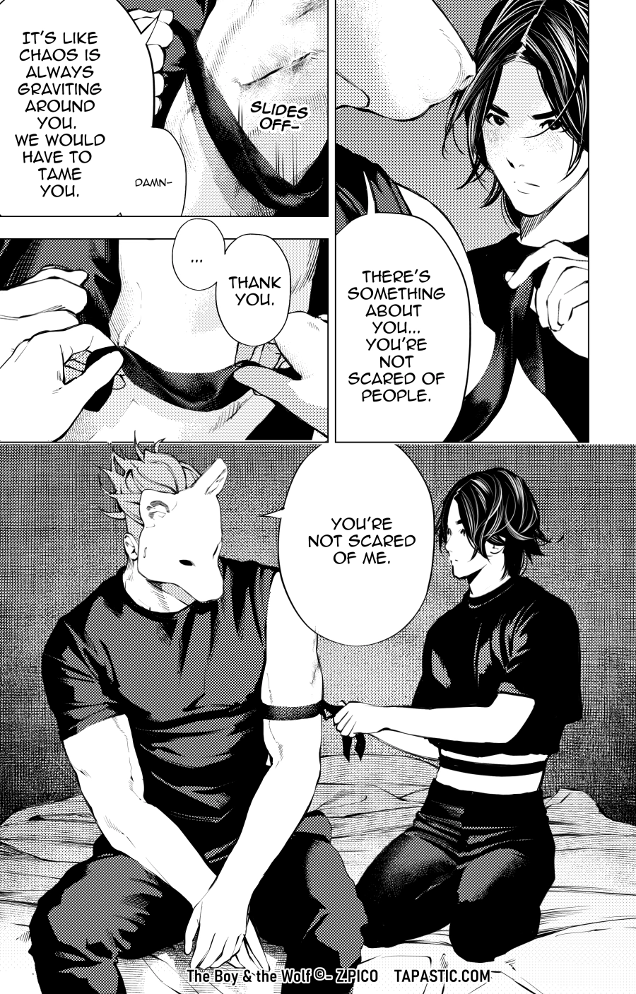 The Boy And The Wolf Chapter 40 page 8 - 