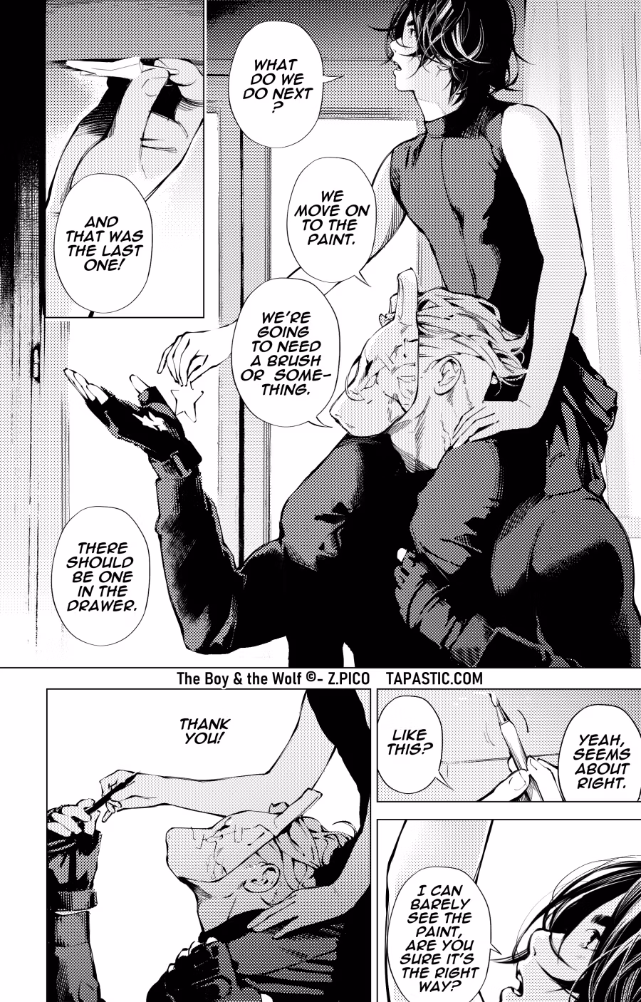 The Boy And The Wolf Chapter 58 page 1 - 