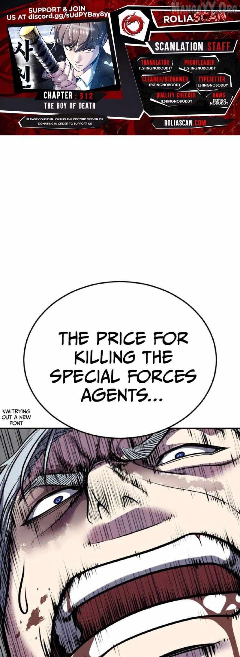 The boy of death Chapter 312 page 2 - 