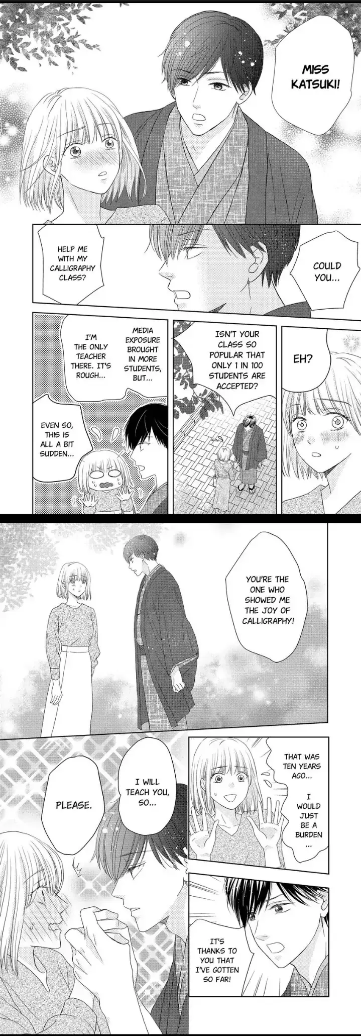 Read The Brush That Traces Love chapter 2 image 4 on Lezhin