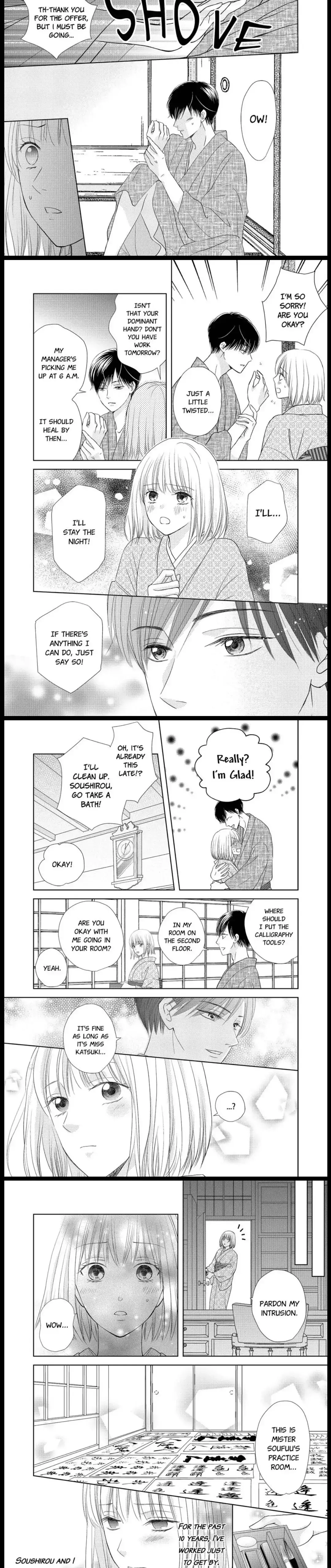 Read The Brush That Traces Love chapter 4 image 1 on Lezhin