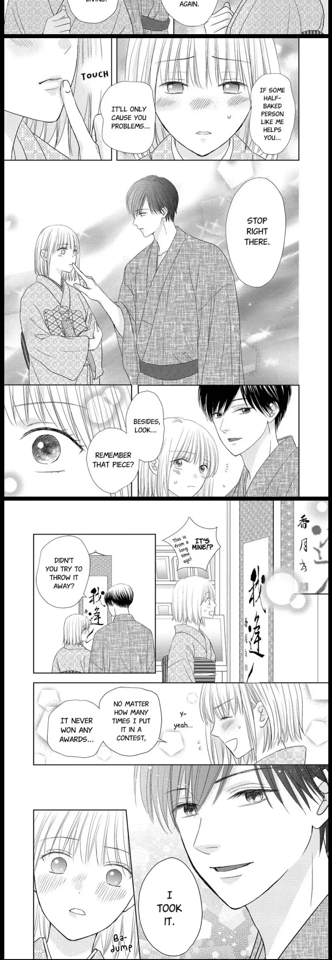 Read The Brush That Traces Love chapter 4 image 3 on Lezhin