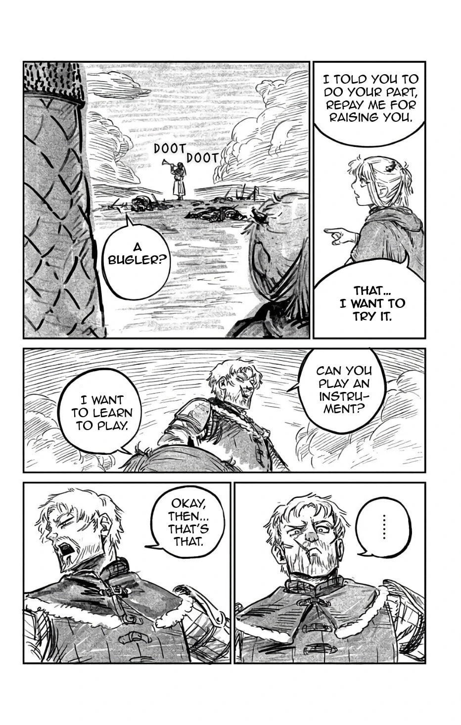 Read The Bugle Call chapter 3.1 image 4 on Lezhin