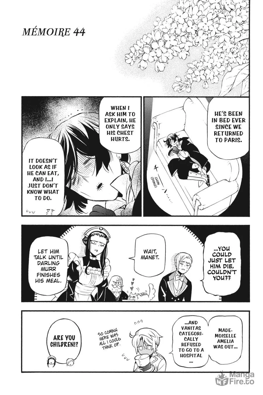 Read The Case Study of Vanitas chapter 44 image 2 on Lezhin