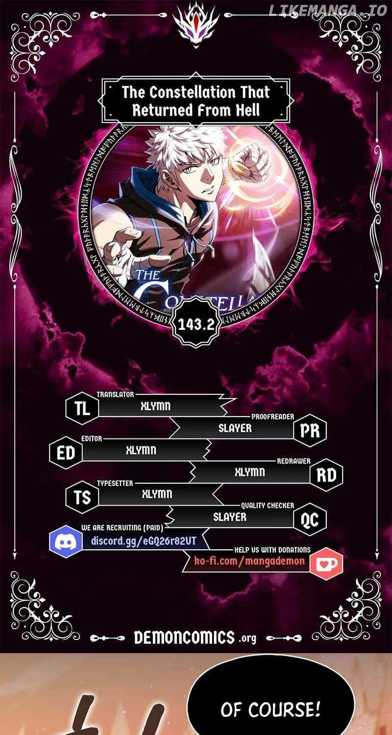 Read The Celestial Returned from Hell chapter 143.2 image 1 on Lezhin