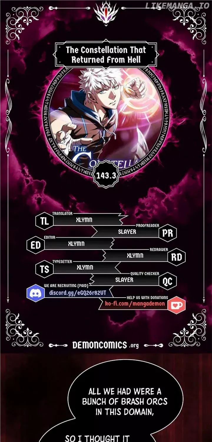 Read The Celestial Returned from Hell chapter 143.3 image 1 on Lezhin