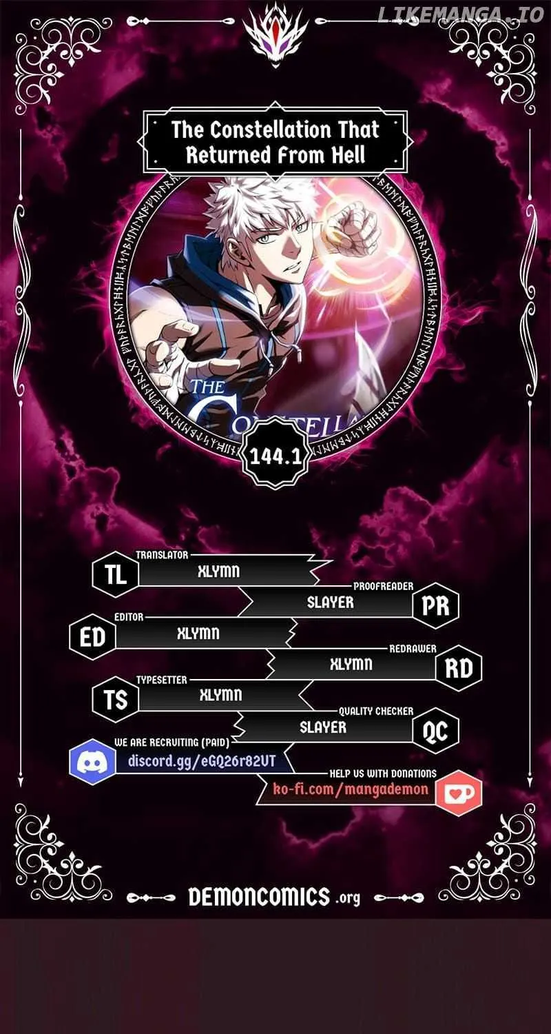 Read The Celestial Returned from Hell chapter 144.1 image 1 on Lezhin