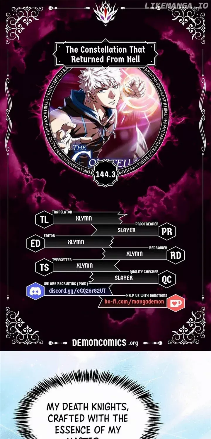 Read The Celestial Returned from Hell chapter 144.3 image 1 on Lezhin