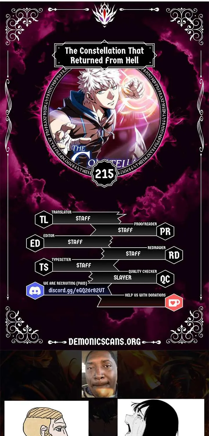 Read The Celestial Returned from Hell chapter 215 image 1 on Lezhin