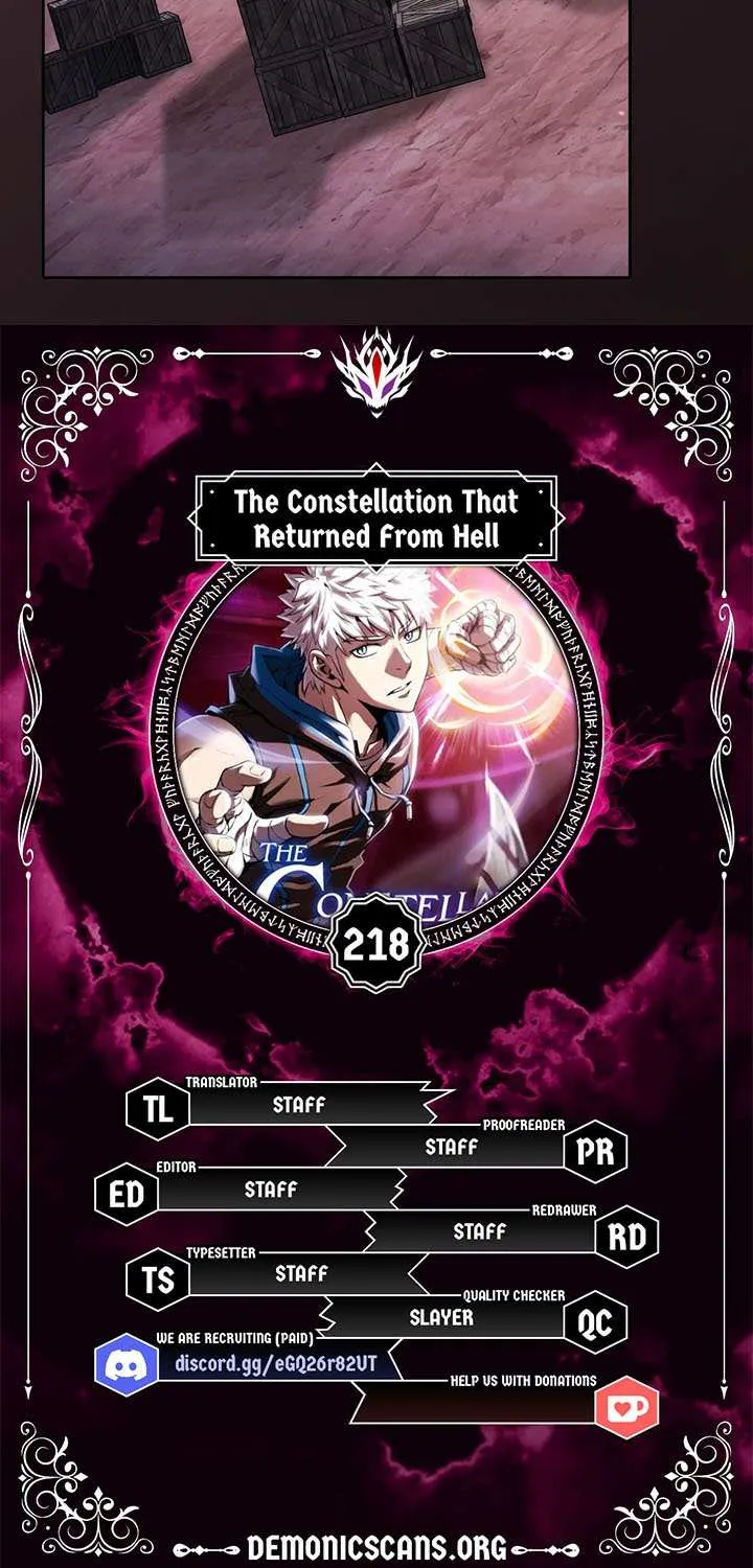 Read The Celestial Returned from Hell chapter 218 image 3 on Lezhin