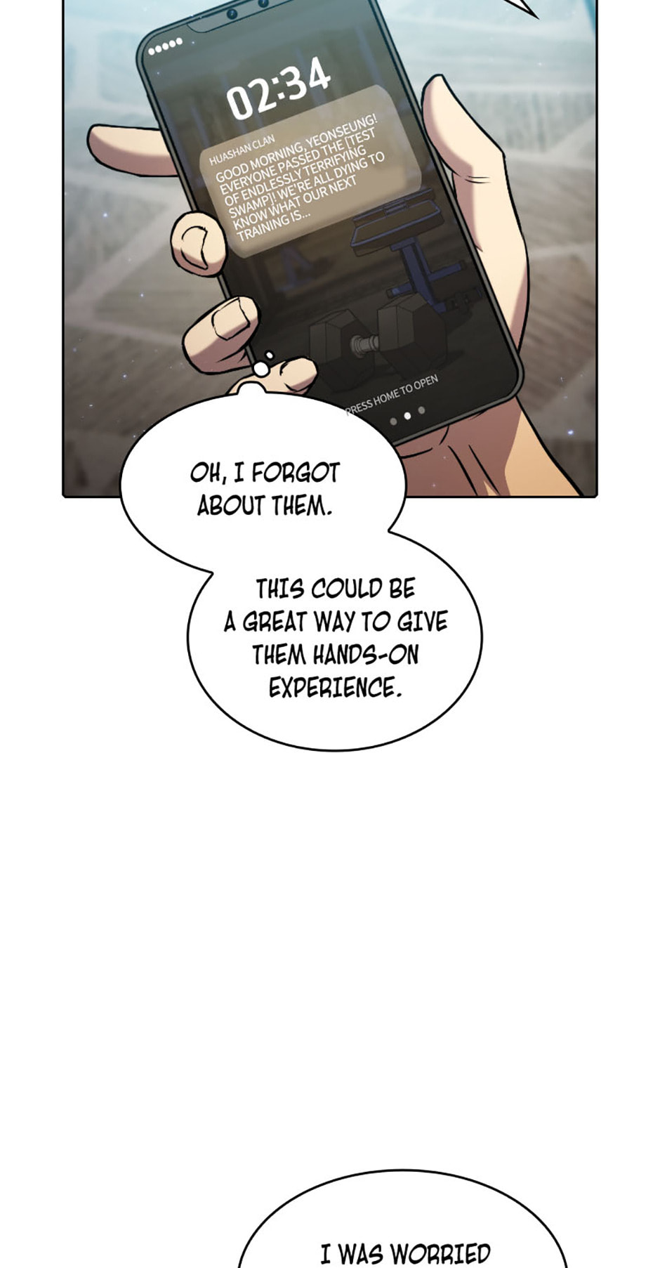 Read The Celestial Returned from Hell chapter 6.3 image 12 on Lezhin