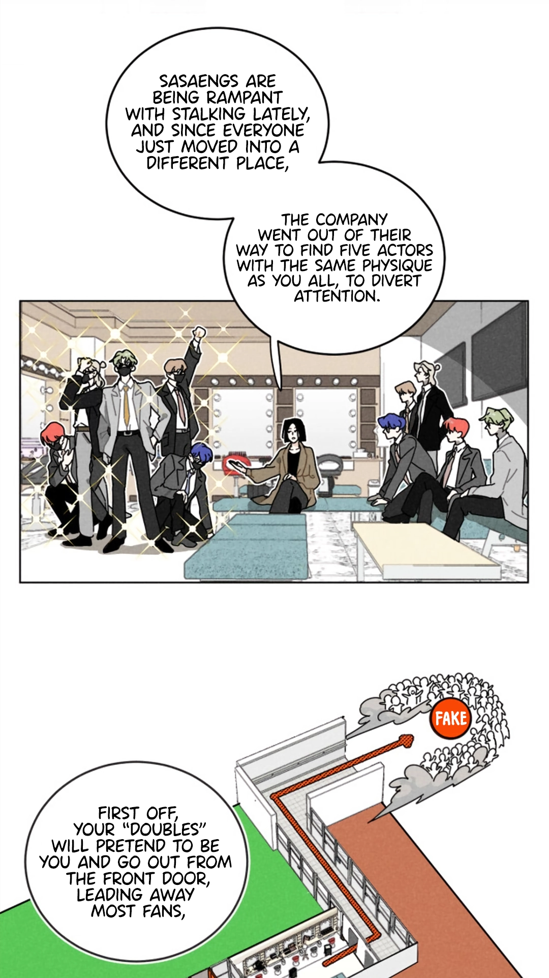 Read The CEO is an Idol Stan chapter 17 image 2 on Lezhin