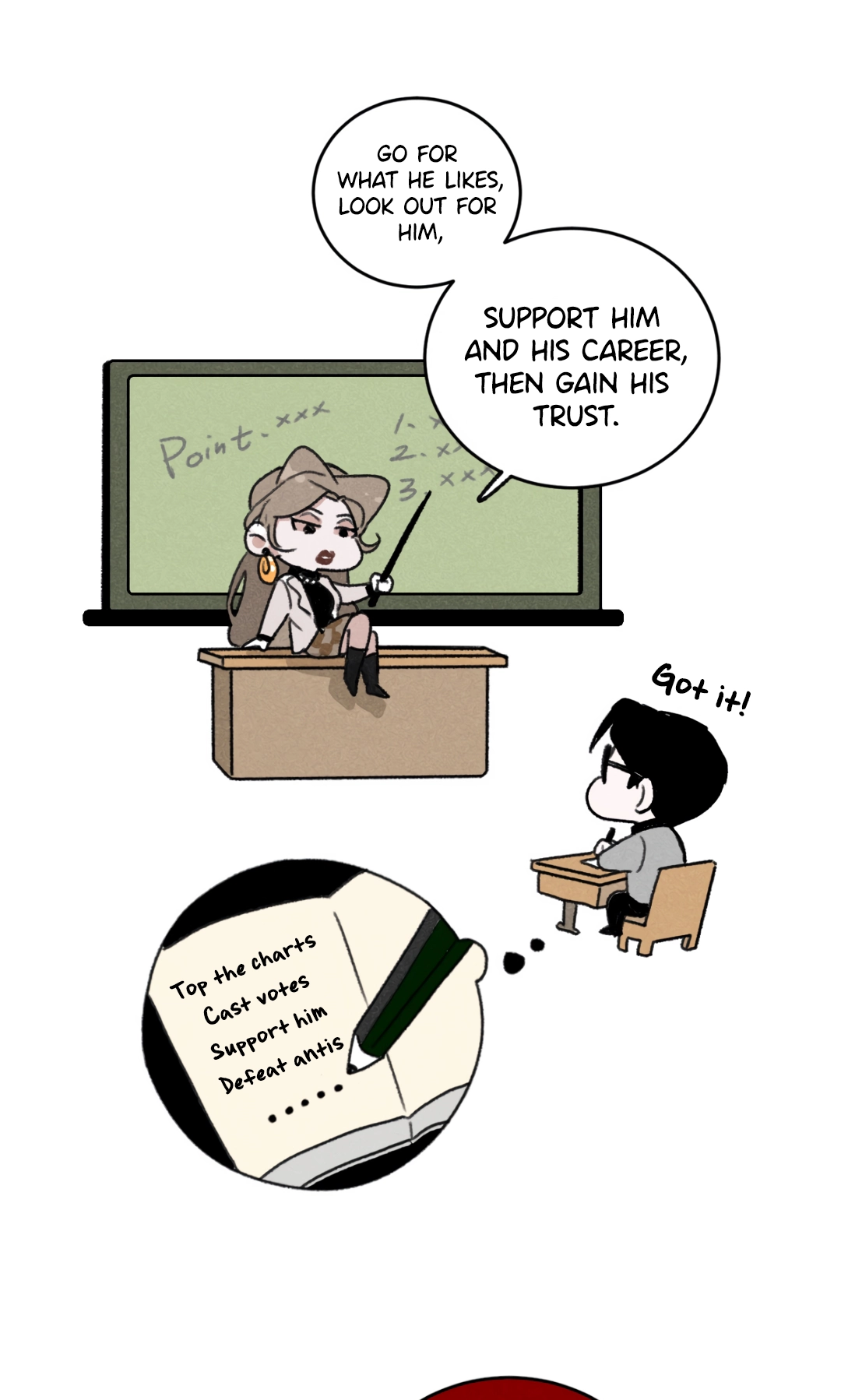 The CEO is an Idol Stan Chapter 8 page 6 - 