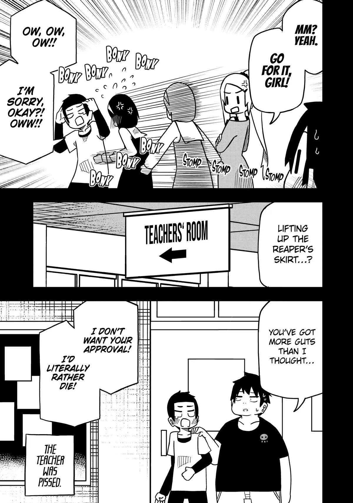 Read The Clueless Transfer Student Is Assertive. chapter 105 image 8 on Lezhin