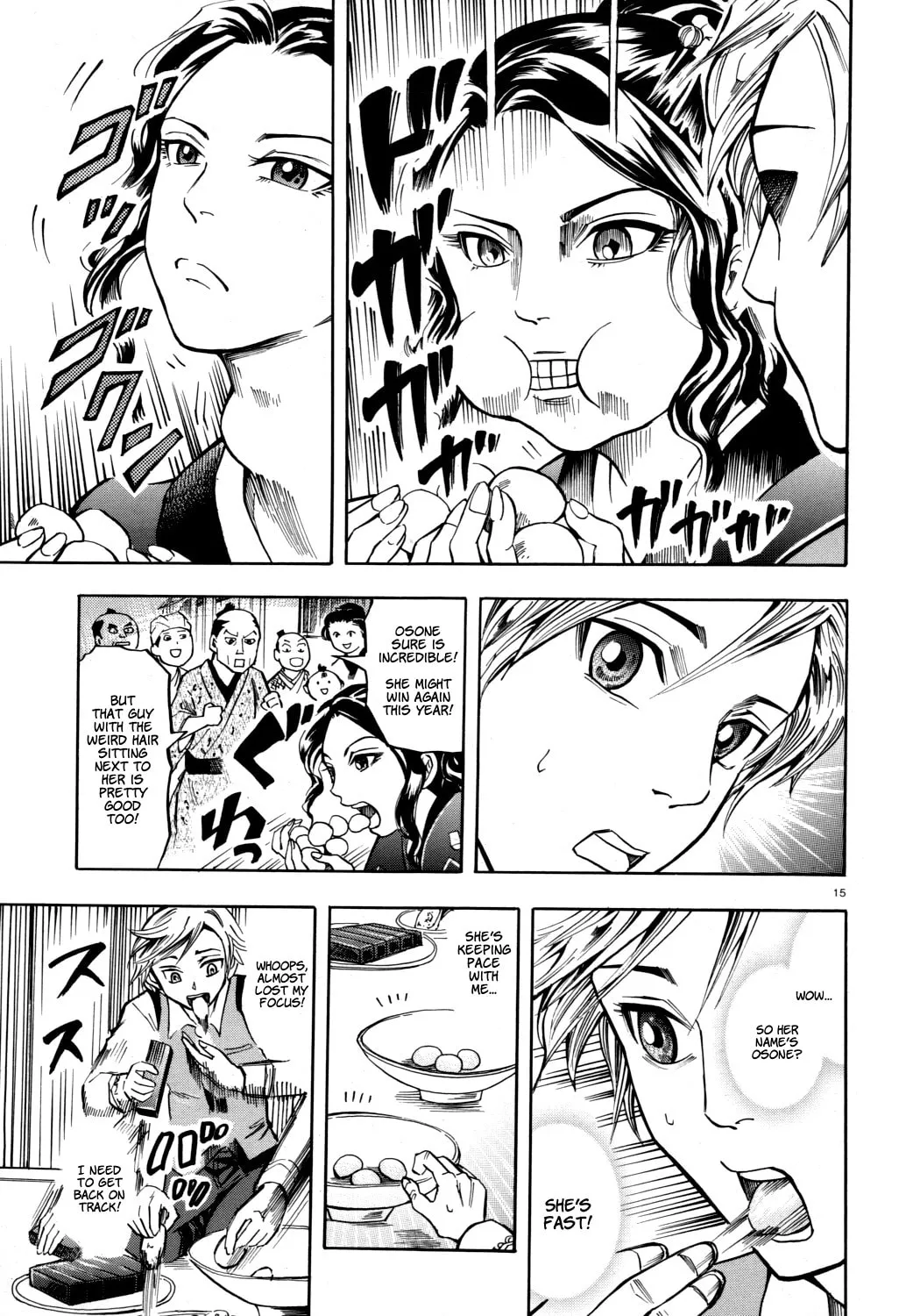 Read The Competitive Eater Who Leapt Through Time chapter 0 image 14 on Lezhin