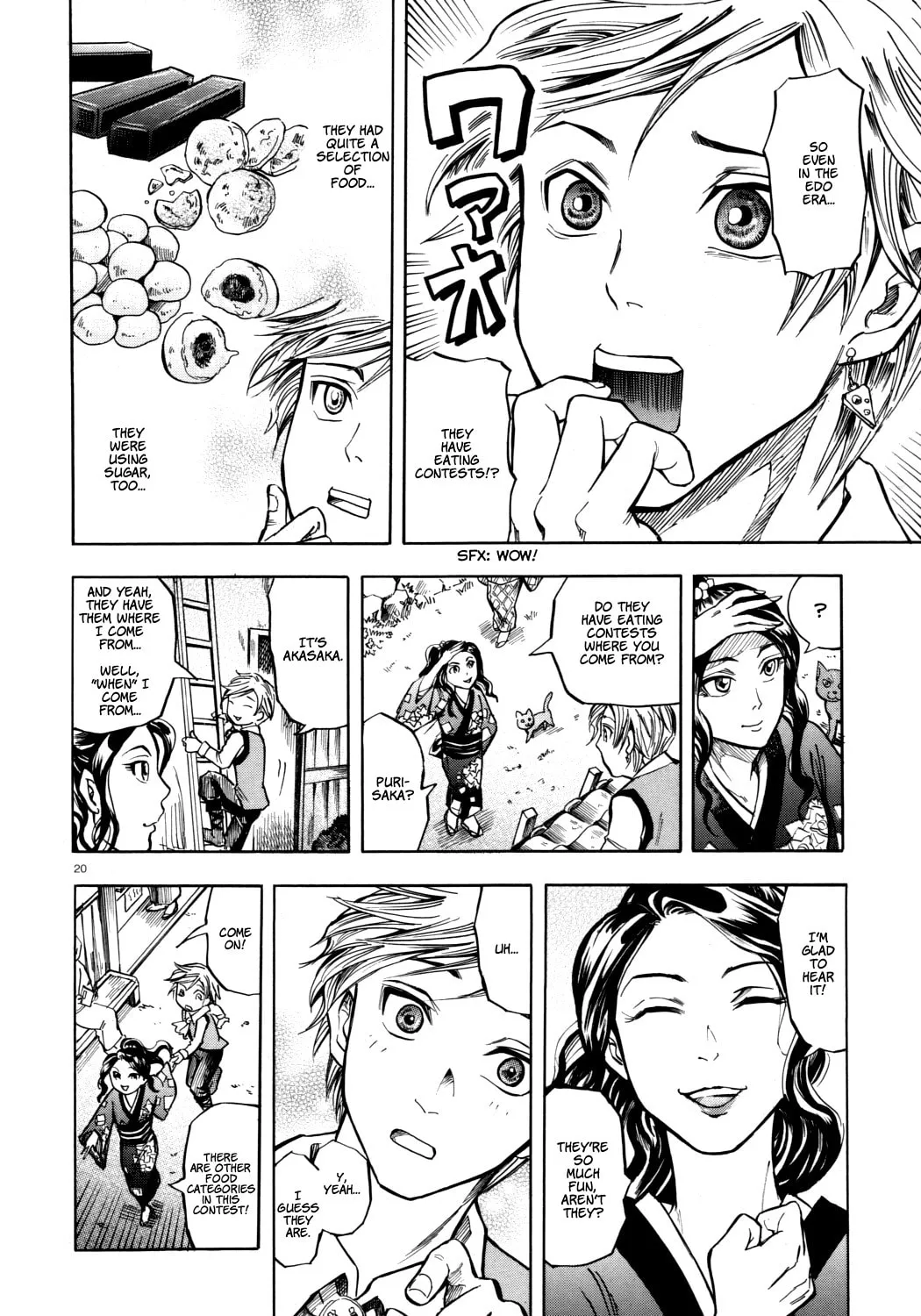Read The Competitive Eater Who Leapt Through Time chapter 0 image 19 on Lezhin