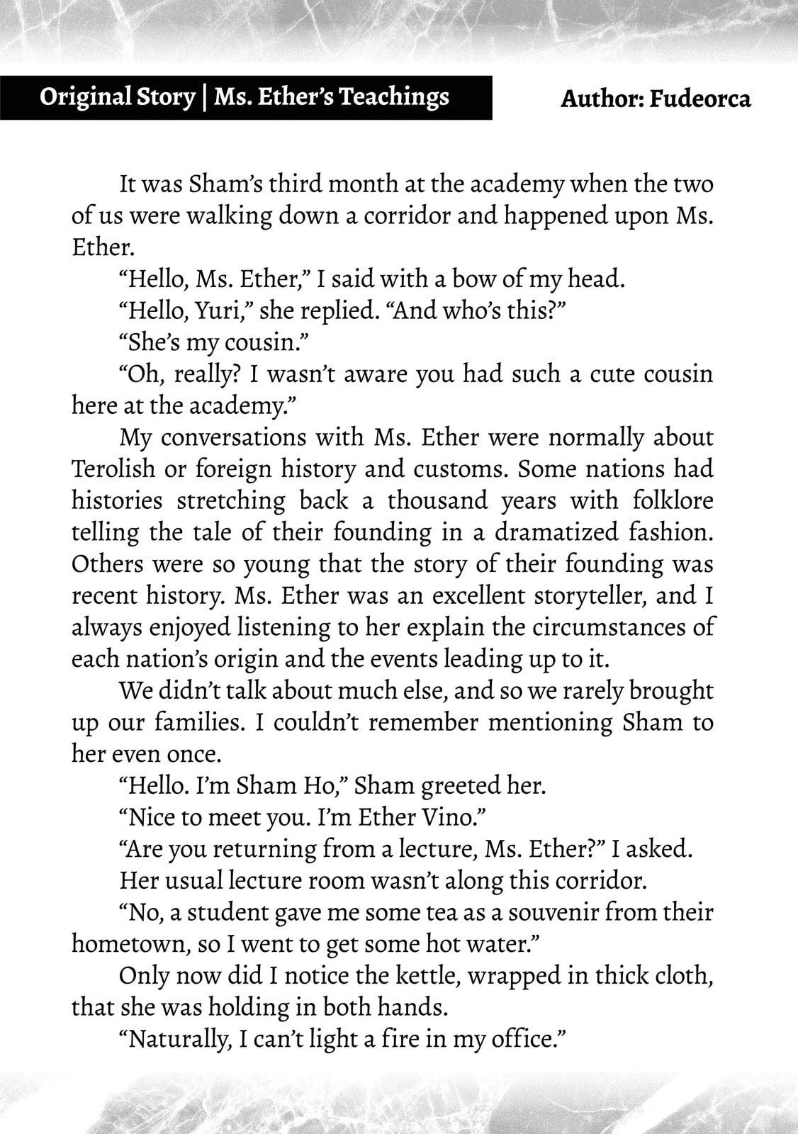 The Conqueror from a Dying Kingdom Chapter 20.1 page 1 - 