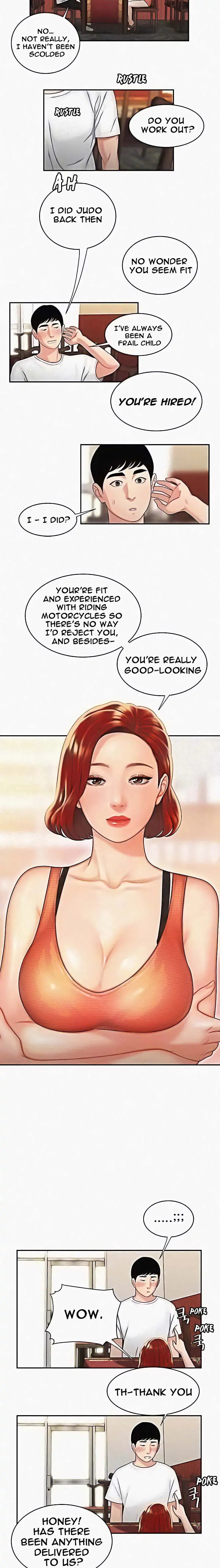Read The Courier Has Arrived chapter 1 image 4 on Lezhin