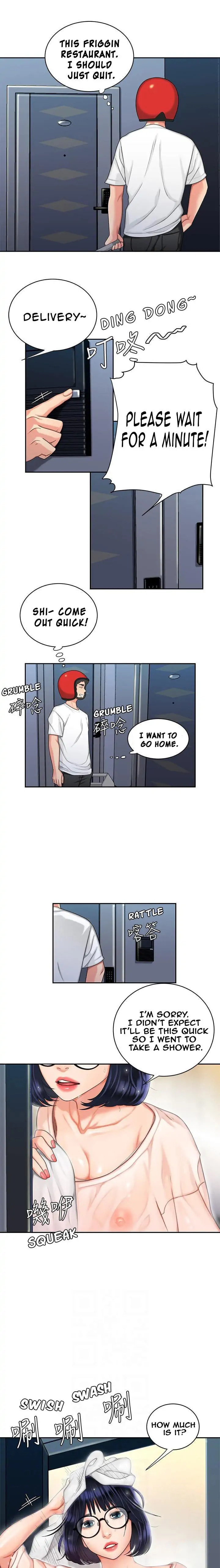 Read The Courier Has Arrived chapter 6 image 8 on Lezhin