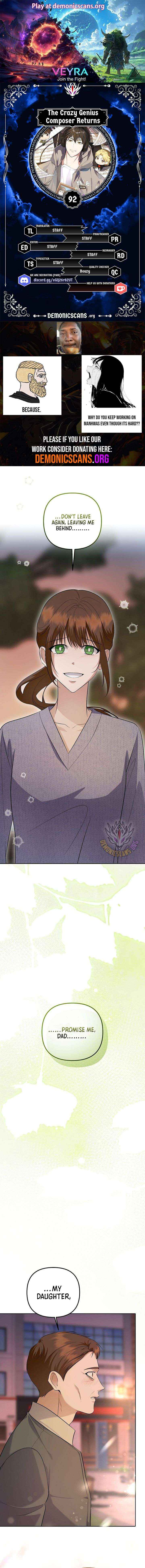 Read The Crazy Genius Composer Returns chapter 92 image 1 on Lezhin