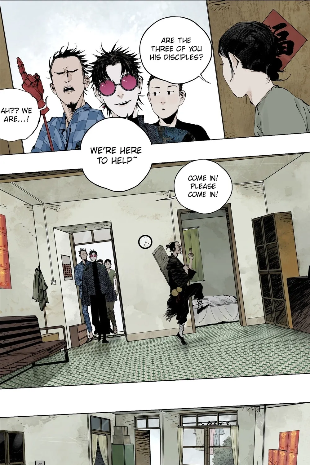 Read The Crow chapter 12 image 18 on Lezhin