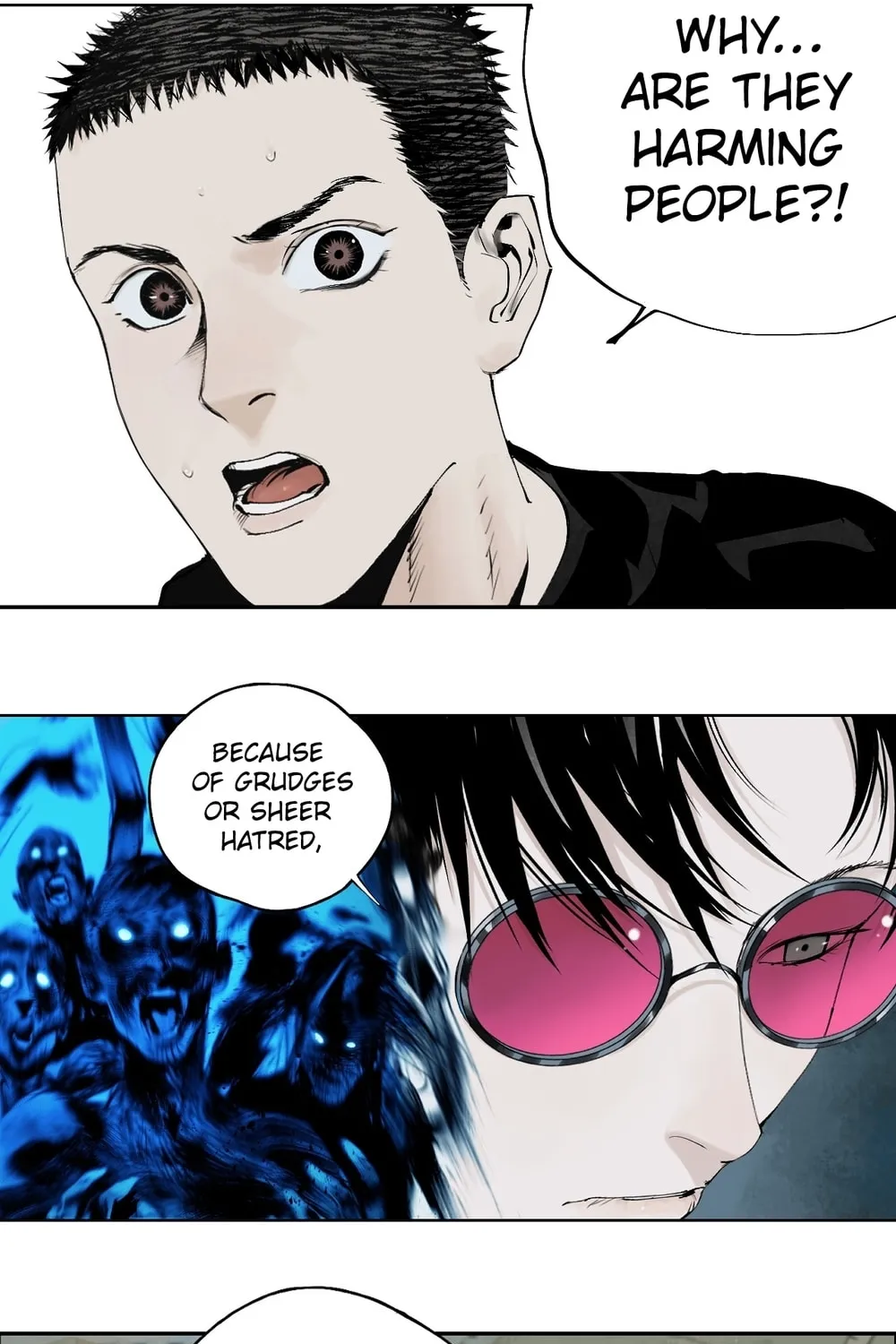 Read The Crow chapter 12 image 44 on Lezhin